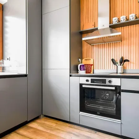 2 Apartments, 2 Parking - Sleeps 8 - Quiet 別荘